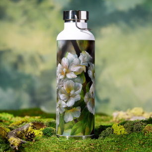 Apple Blossoms Water Bottle