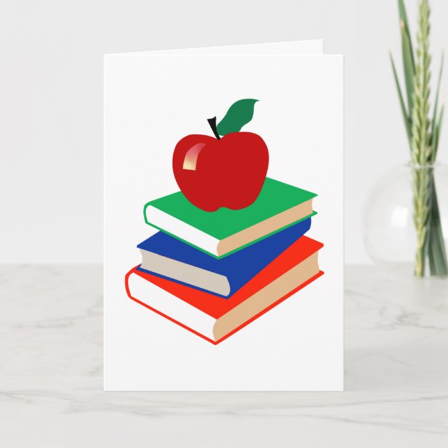 Apple, Books, Education Card (Front)