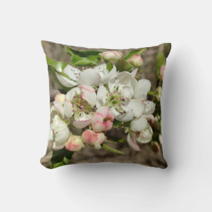 Apple buds flower cushion
