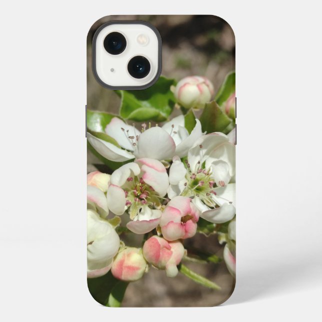 Apple buds flower iPhone case (Back)