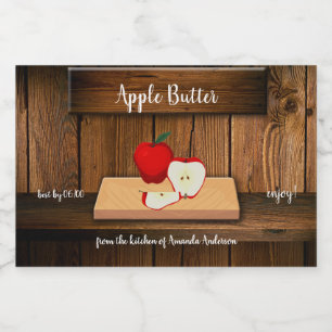 Apple Butter Canning Label 3x2