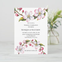 Apple Cherry Blossom Wedding Celebration