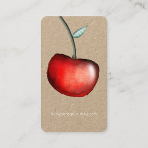 Apple Cherry Business Card