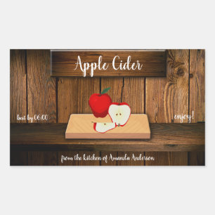 Apple Cider Canning Label