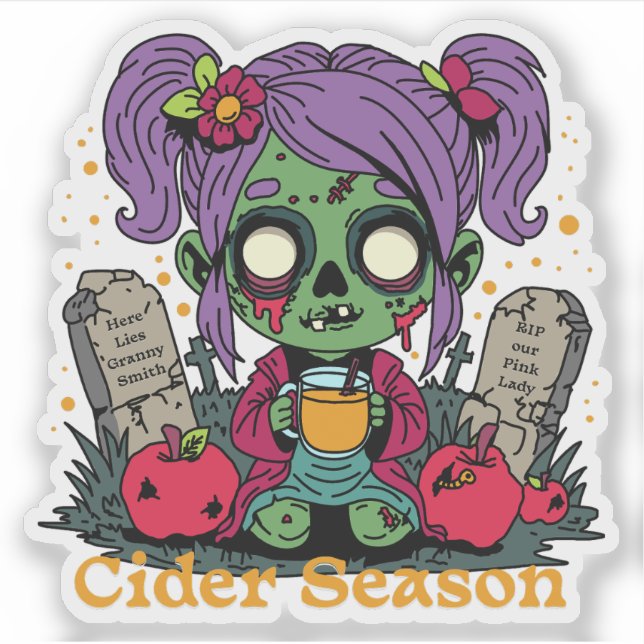 Apple Cider Season Zombie (Front)