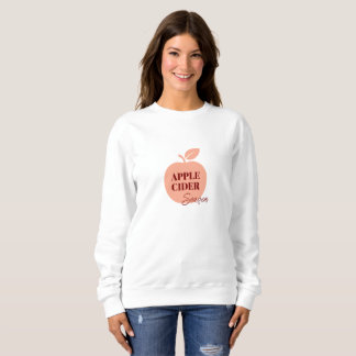 Apple Cider Women's T-Shirt – Cozy Autumn Minimal Sweatshirt