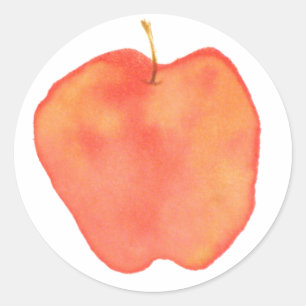 Apple Classic Round Sticker
