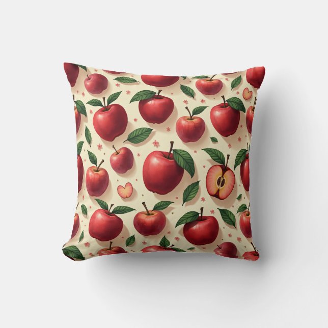 apple cushion pillow (Front)