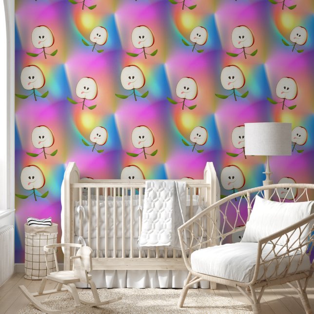 Apple Cut Wallpaper (Kids)