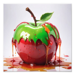 Apple Digital Art Photo Print
