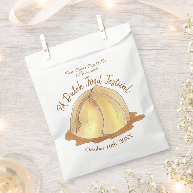 Apple Dumplings Amish Pennsylvania PA Dutch Food Favour Bags (Clipped)