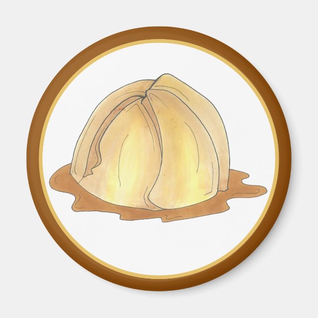 Apple Dumplings Amish Pennsylvania PA Dutch Food Magnet (Front)