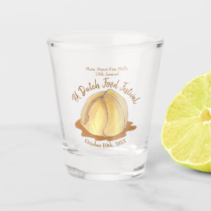 Apple Dumplings Amish Pennsylvania PA Dutch Food Shot Glass