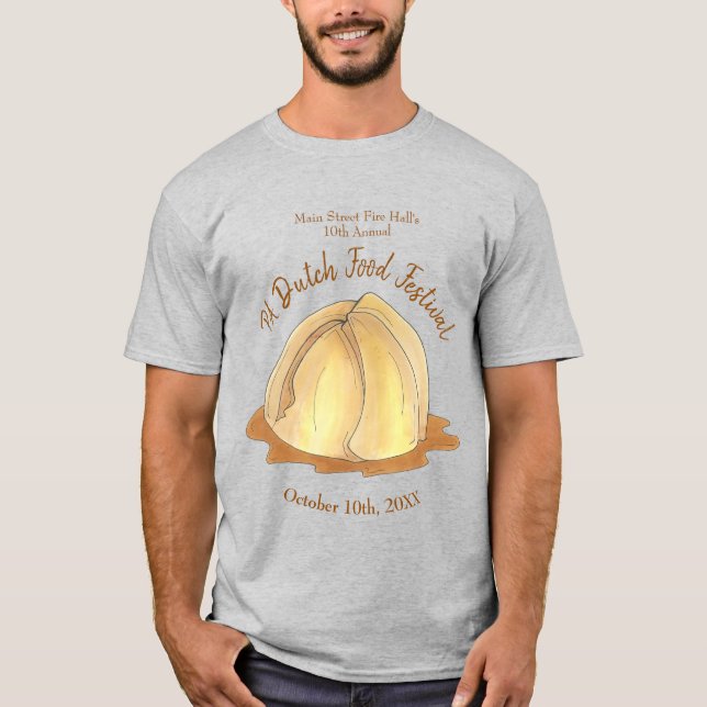 Apple Dumplings Amish Pennsylvania PA Dutch Food T-Shirt (Front)