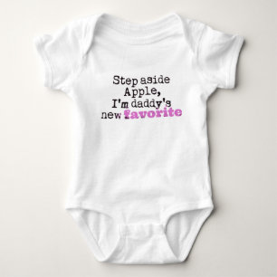 Apple Fan Dad Baby Bodysuit