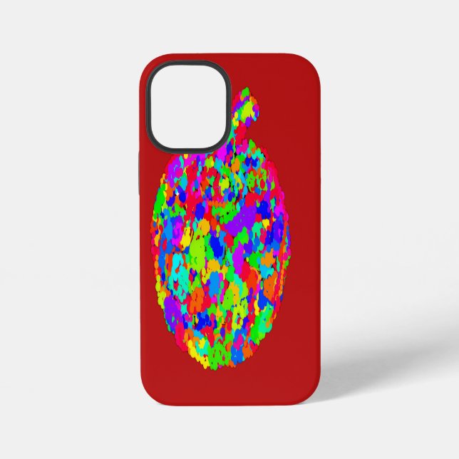 Apple Floral iPhone Case (Back)