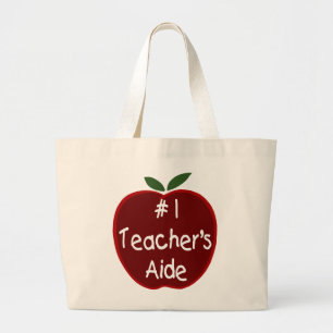 Apple For Teacher'S Aide Tote Bag