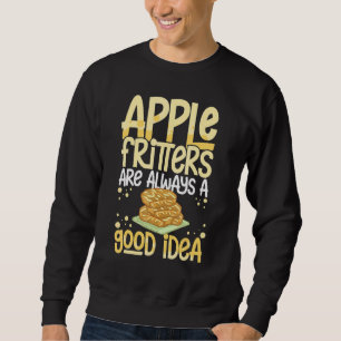 Apple Fritter Recipes Donuts Bread Gluten Free Veg Sweatshirt