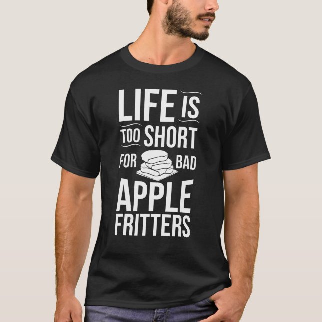 Apple Fritter Recipes Doughnuts Bread Gluten Free  T-Shirt (Front)