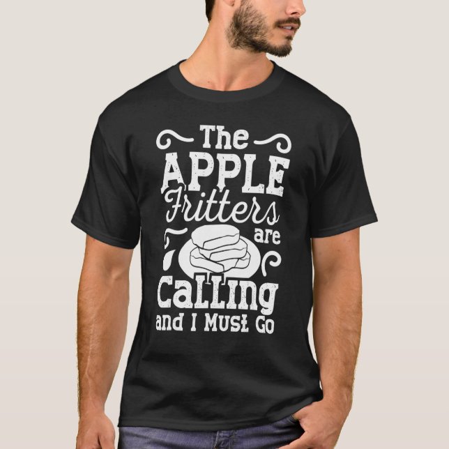 Apple Fritter Recipes Doughnuts Bread Gluten Free  T-Shirt (Front)