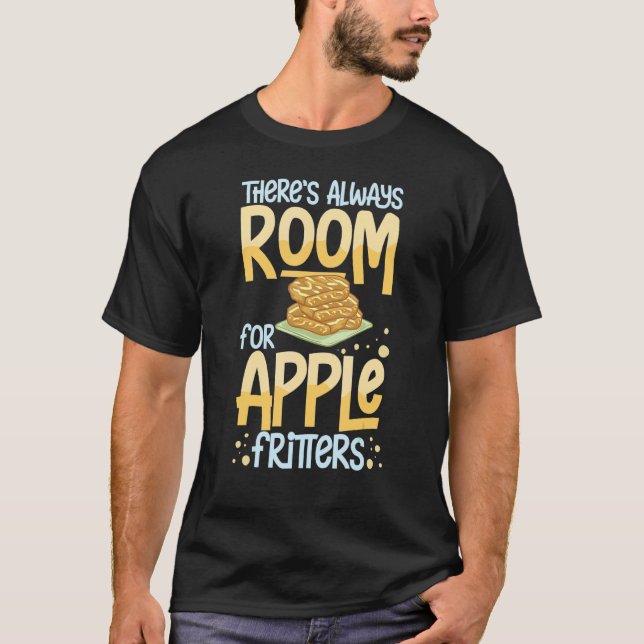 Apple Fritter Recipes Doughnuts Bread Gluten Free  T-Shirt (Front)