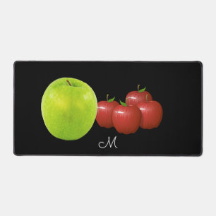 apple fruit desk mat