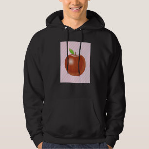 Apple Fruit Food Vegan Vitamins Fruit Apple Hoodie