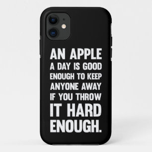 Apple Funny Quote. sarcastic joke sarcastic ph Case-Mate iPhone Case