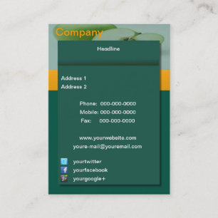 Apple Green Business Card