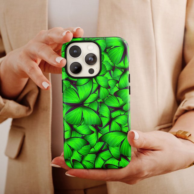 Apple Green Butterfly iPhone | Butterfly iPhone 13 Case-Mate iPhone Case (Creator Uploaded)