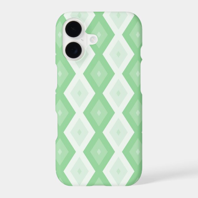 Apple green diamond pattern (Back)