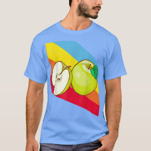Apple green Fruit Food Vegan Vegetarian T-Shirt