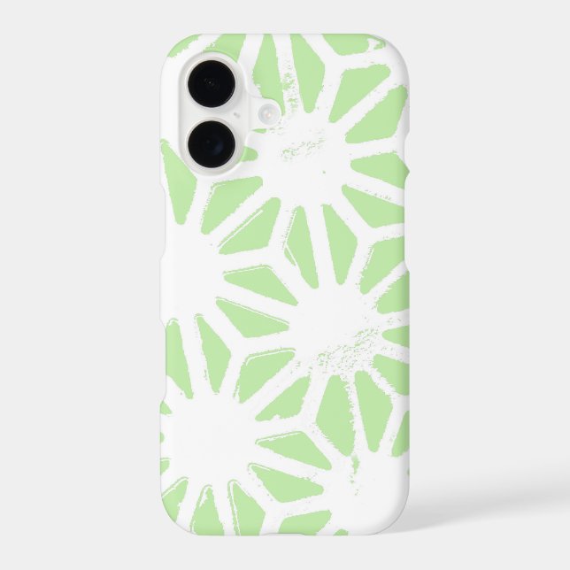Apple green geometric pattern (Back)