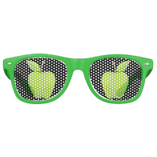 Apple Green Retro Sunglasses