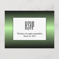Apple Green Shine RSVP with Entree Choices
