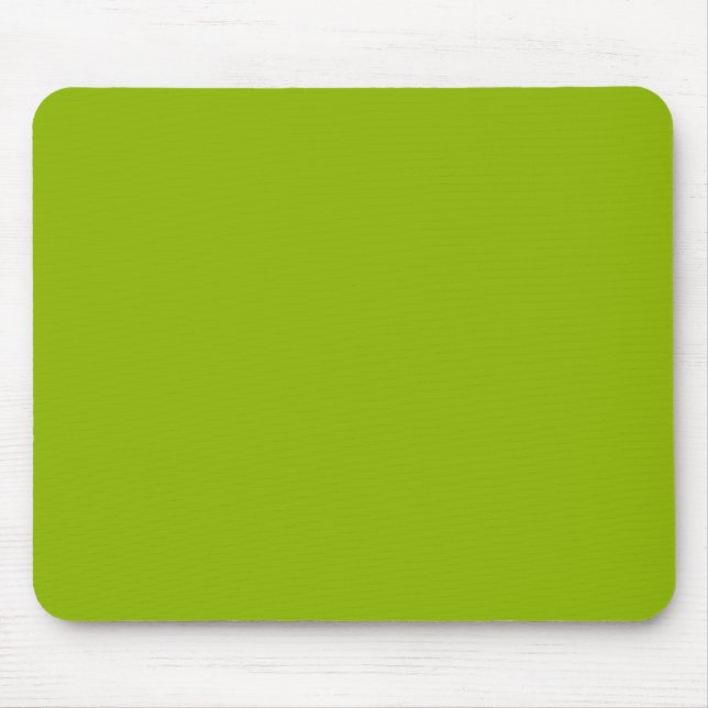 Apple green (solid color)  mouse pad (Front)