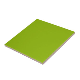 Apple green (solid color)  tile