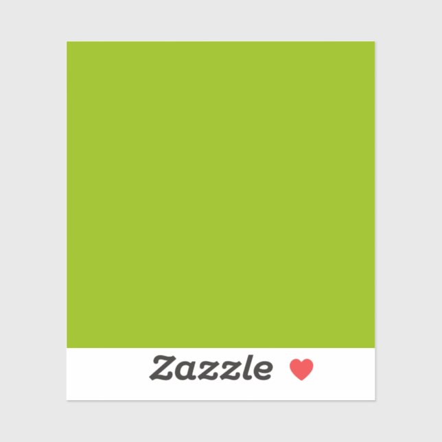 Apple green (solid colour)  (Sheet)