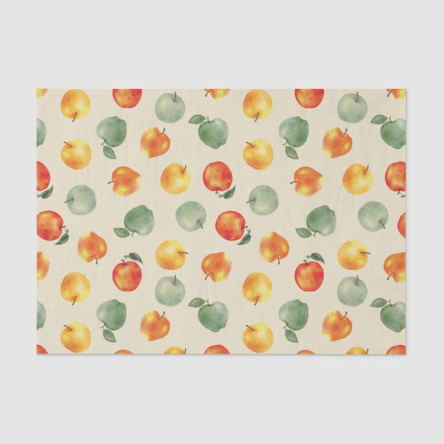 Apple Harvest (Antique White) – Tissue Paper (Front)