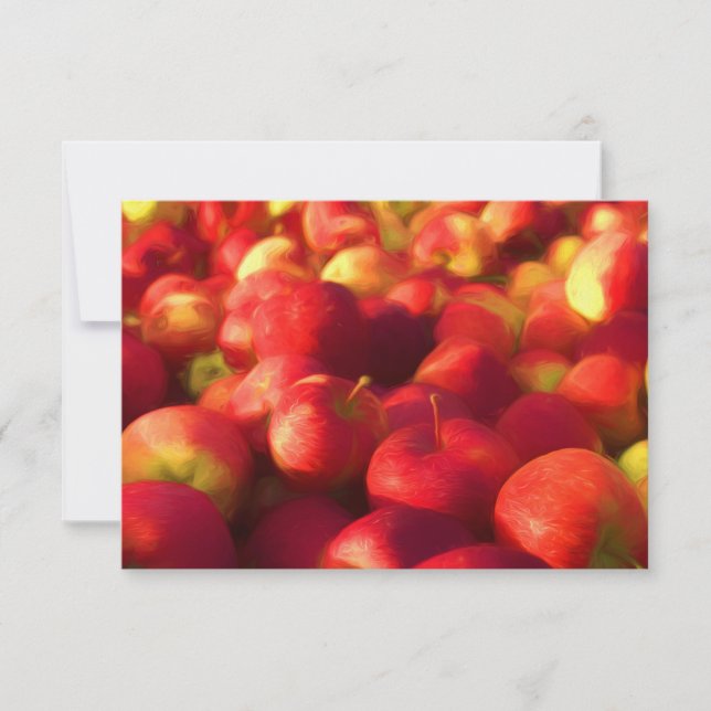 Apple Harvest Invitation (Front)