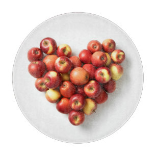 Apple Heart Cutting Board