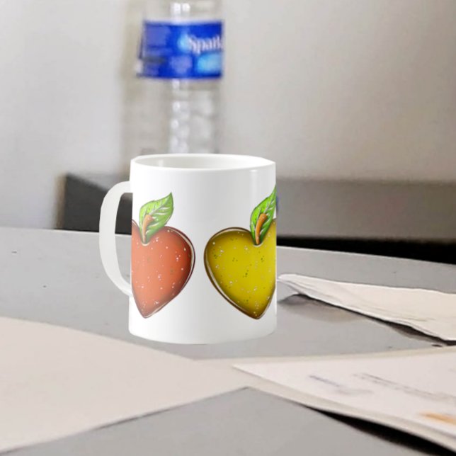 Apple Hearts Teacher's Gift Mug (Creator Uploaded)