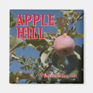 Apple Hill Placerville Travel Magnet