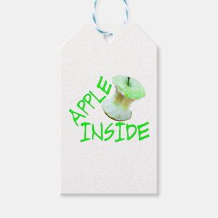Apple Inside Gift Tags