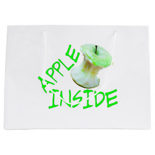 Apple Inside Large Gift Bag
