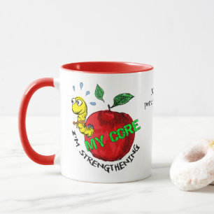 Apple invader custom mug