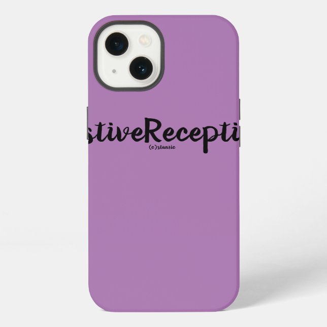 apple iphone13 case Positive Reception style (Back)