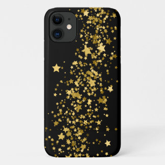 Apple iPhone 11 Case-Gold Stars Case-Mate iPhone Case