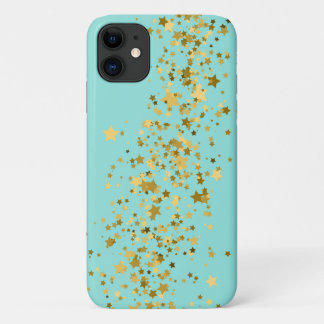 Apple iPhone 11 Case-Gold Stars Case-Mate iPhone Case