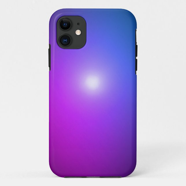apple iphone 11 case purple shades design (Back)